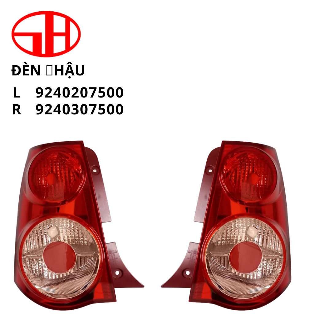 Morning Kia 2008 - 2010 tail light (9240207500 - 9240307500)