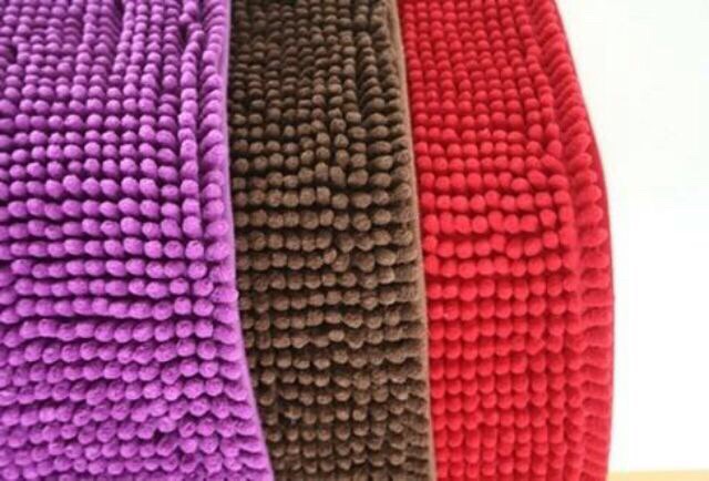 Thảm lau chân san hô siêu thấm KT: 40x60 (Giao màu ngẫu nhiên)