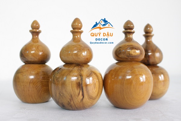 Lọ Đựng Tăm gỗ Bách Xanh Cao Cấp