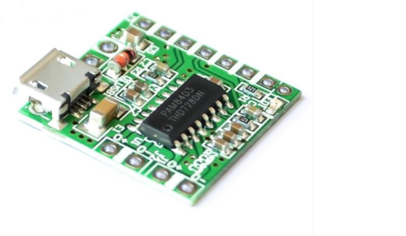 Mạch tăng âm PAM8403 bản mới (có thể ghép mạch Bluetooth 4.0)