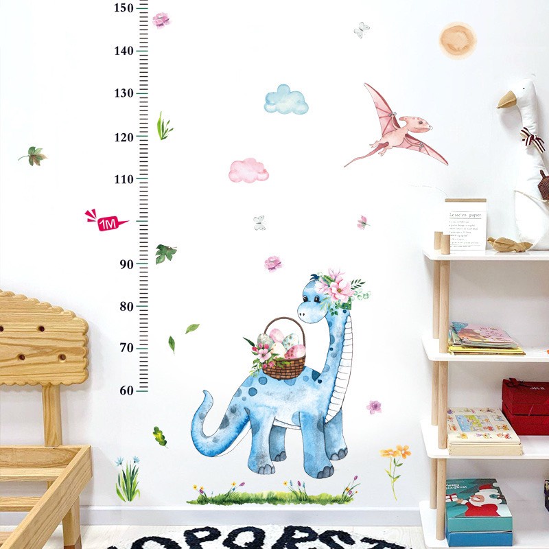 [HCM]Decal dán tường đo chiều cao cho bé