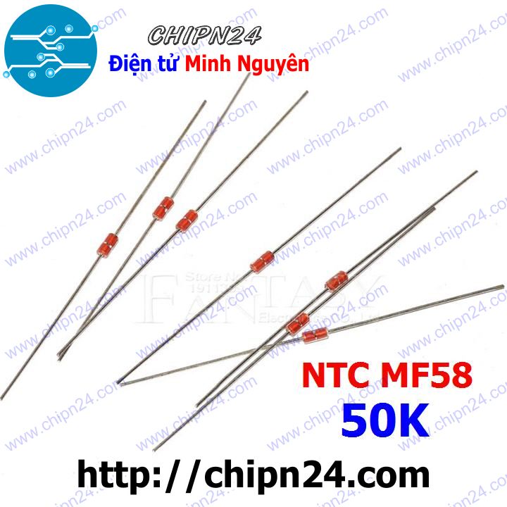 Điện trở nhiệt ntc mf58 50k 5% do-41