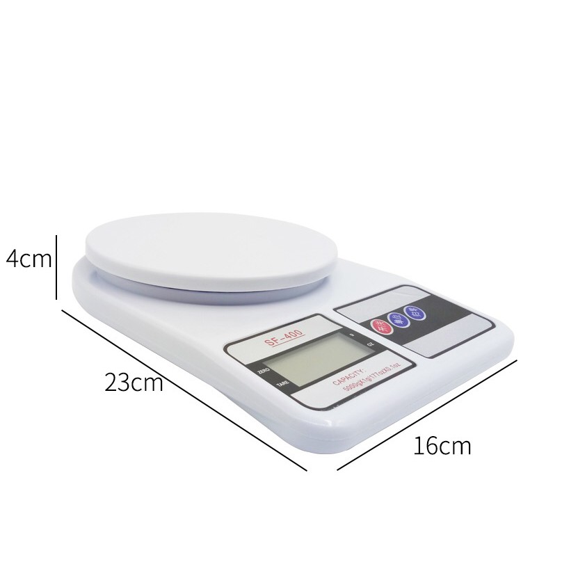 Cân Điện Tử Mini SF-400 (Trắng)