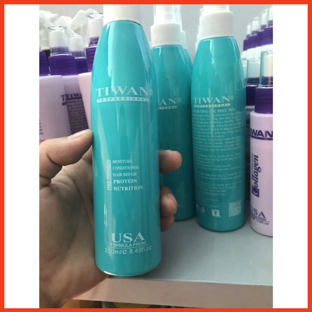 xịt dưỡng tóc Keratin Tiwan 250 ml