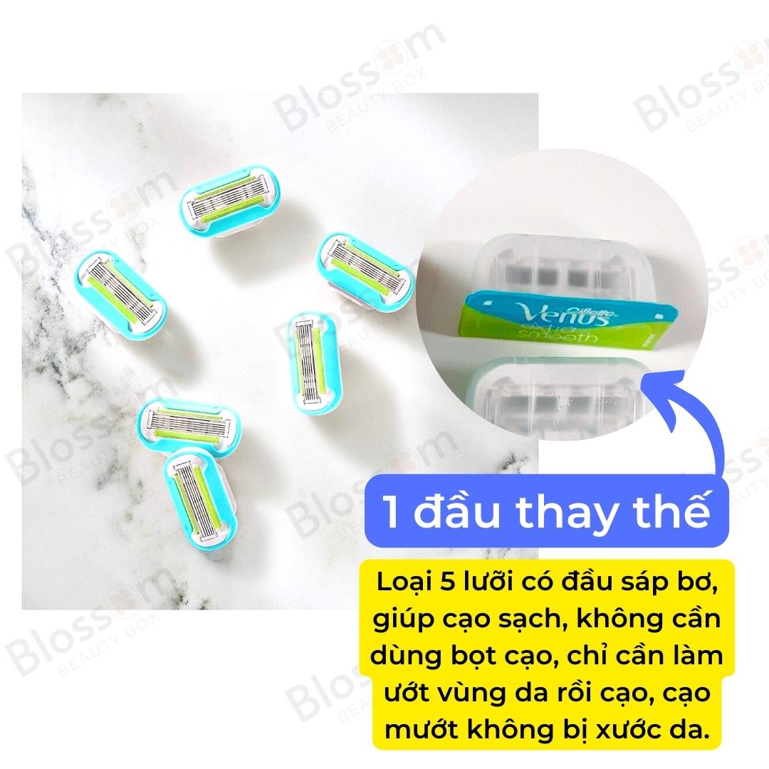 Đầu dao thay thế Gillette Venus Extra Smooth/Sensitive