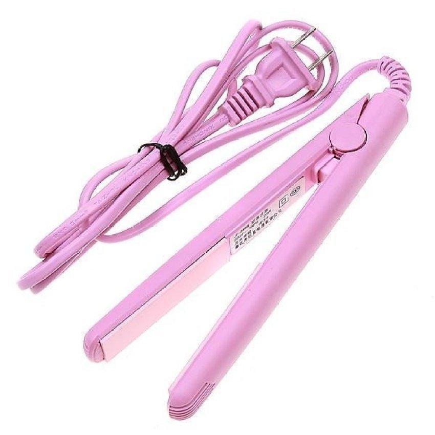 Máy uốn duỗi tóc 2in1 (Hồng)