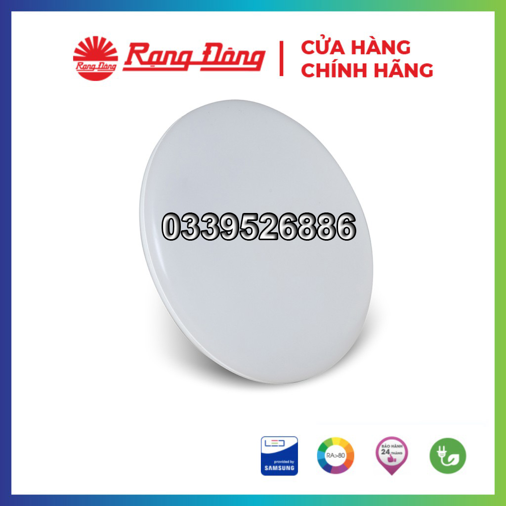 Đèn Ốp Trần Chống Bụi Led Rạng Đông Ip44 Công suất 18W