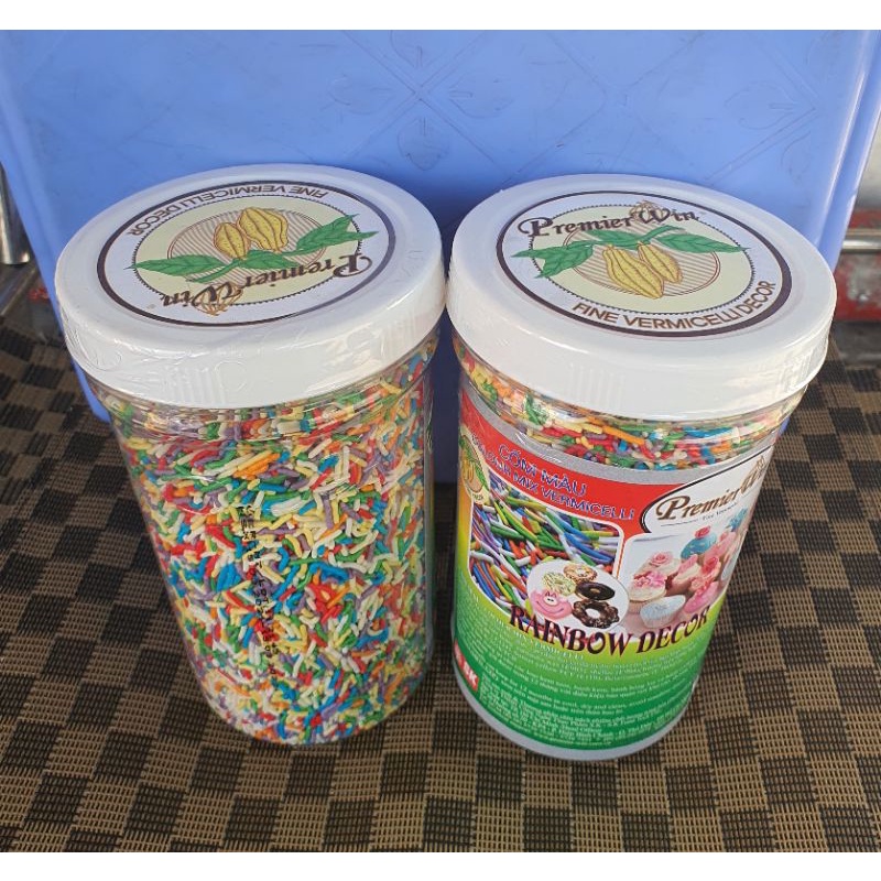 CỐM MÀU - RAINBOW DECOR (500gram)