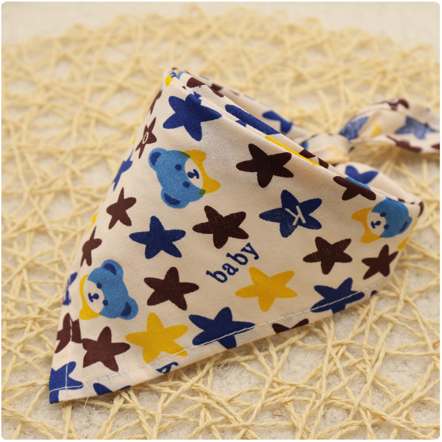 Khăn Yếm Tam Giác 100% cotton mềm mịn