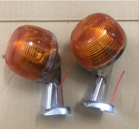 The headlights, the front and rear turn signals on the Cub 81-50, 81-86