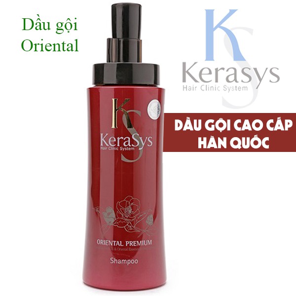 Dầu gội cao cấp Hàn Quốc KeraSys Oriental Premium 600ML