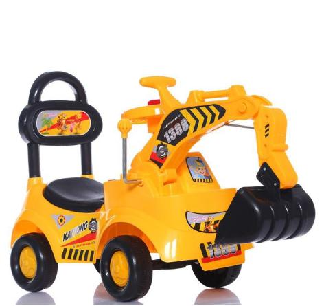 Xe chòi chân cần cẩu cho bé