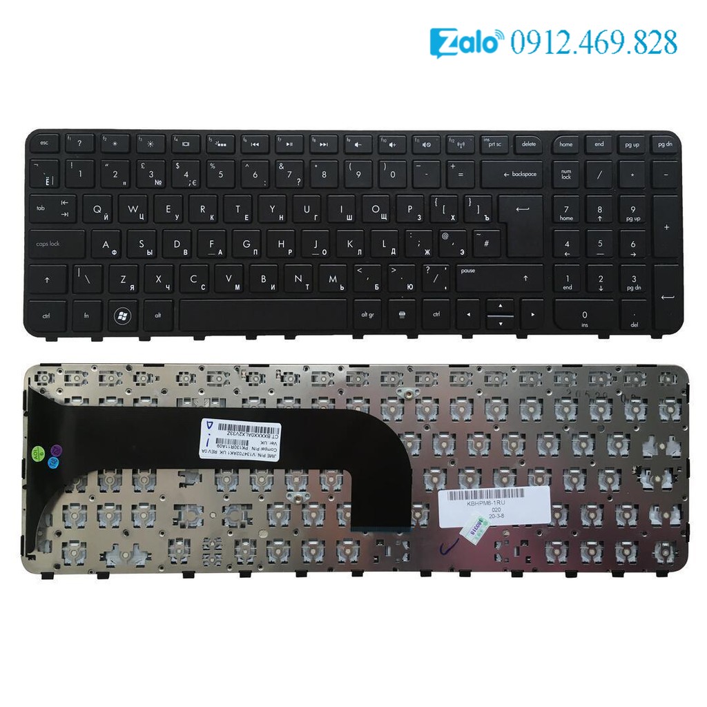 Bàn phím laptop HP Pavilion Envy M6-1000, M6-1125dx M6-1100, M6-1200 – M6-1000