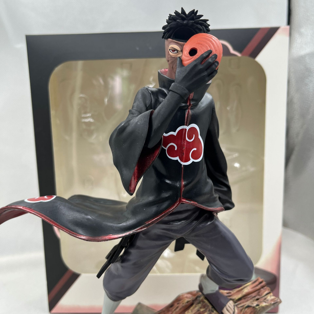Mô hình Uchiha Obito cao 26cm 2 đầu thay thế (Mô hình Anime Naruto Figure)