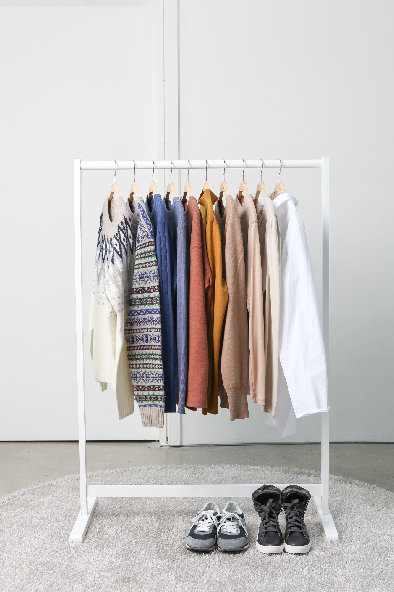 GIÁ TREO QUẦN ÁO LẮP RÁP HÀN QUỐC- SINGLE HANGER