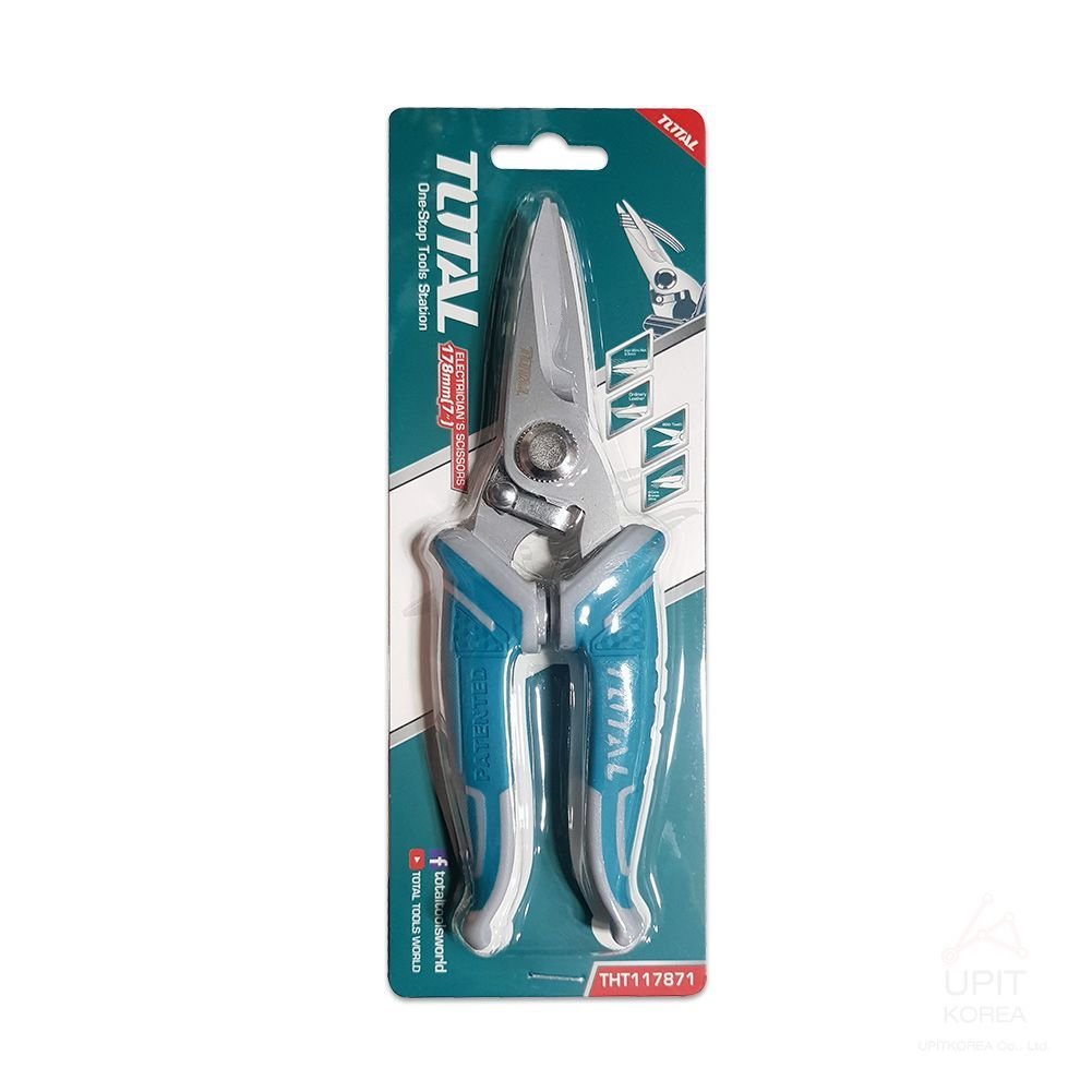 Kéo thợ điện 178mm total tht117871