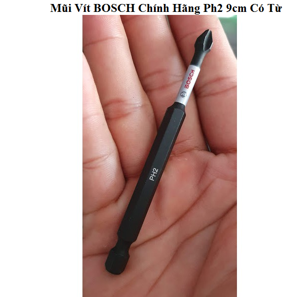 Mũi vít bosc chính hãng ph2 - 9cm mũi bắn vít cao cấp