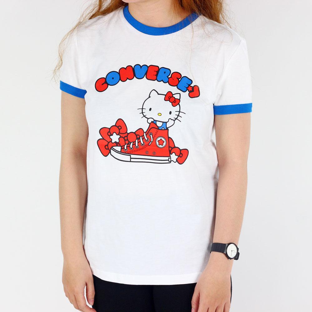 Áo thun nữ Converse Short Sleeve Tape Tee 10017301-102