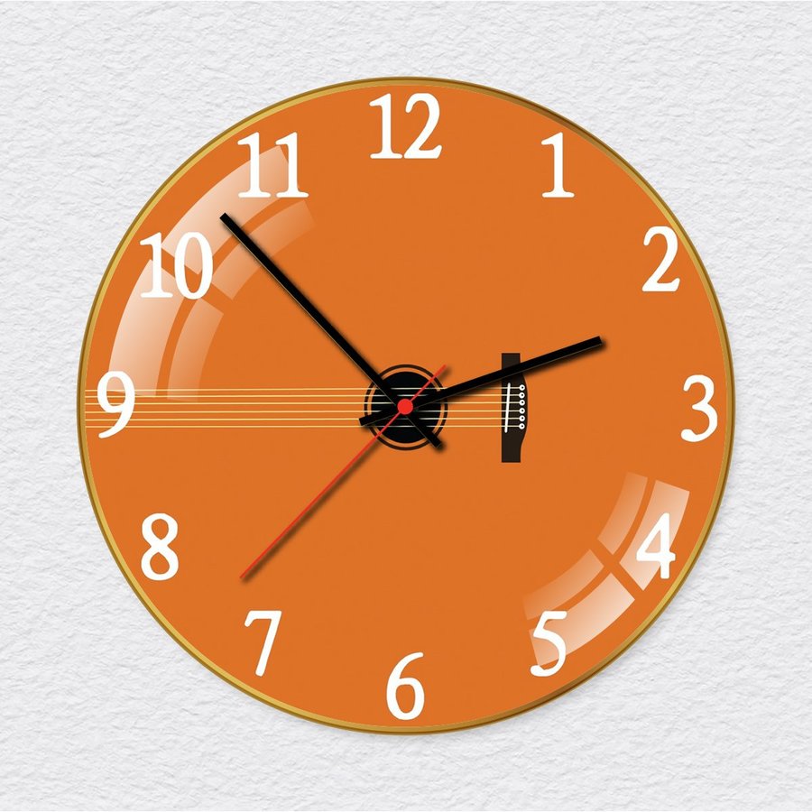 H2KNL Đồng hồ treo tường Gỗ Vintage tráng gương bóng sang trọng Đồng hồ 25cm, 30cm, 40cm treo tường decor phòng khách in 3D nghệ thuật hiện đại Đồng hồ trang trí decor tường phòng khách đồng hồ nghệ thuật