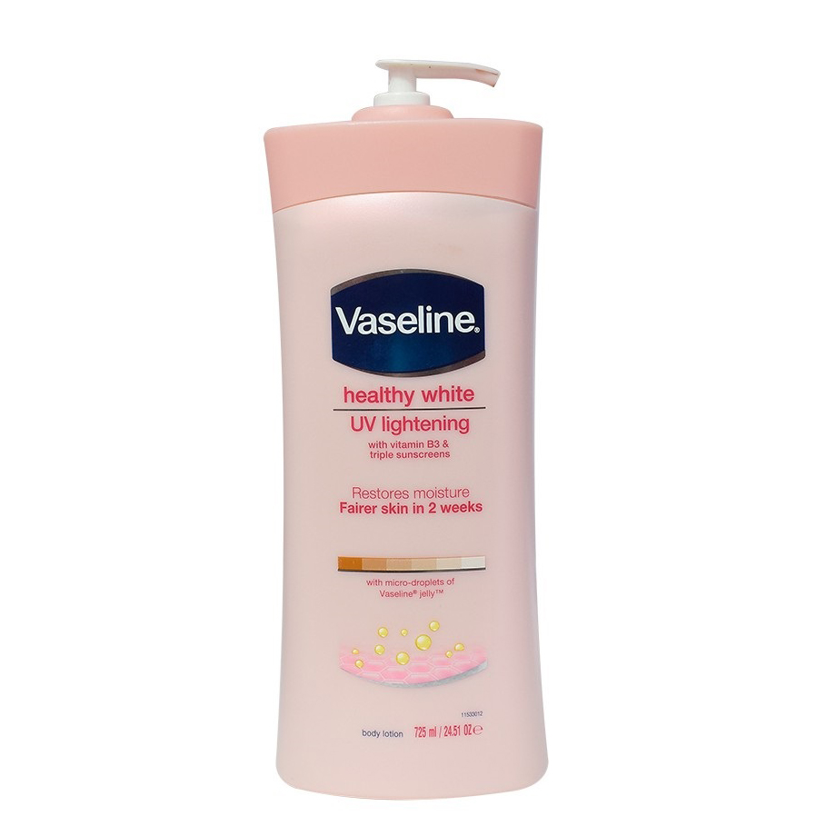 Dưỡng Thể Vaseline Healthy White UV Lightening - 725ml