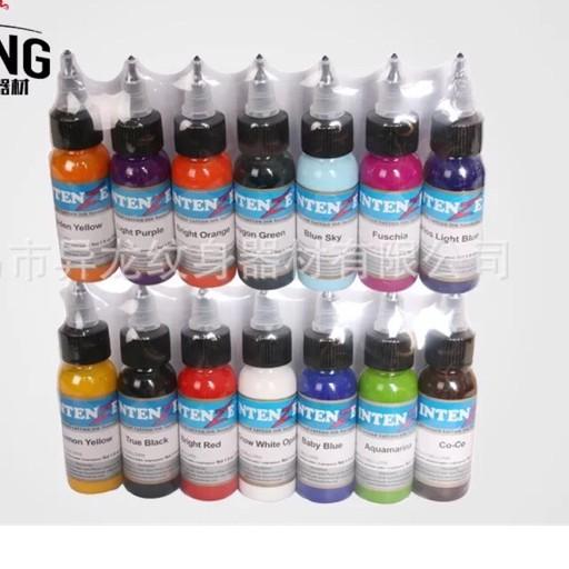 Bộ Mực Tập Xăm Intenze 7 Màu - Tattoo