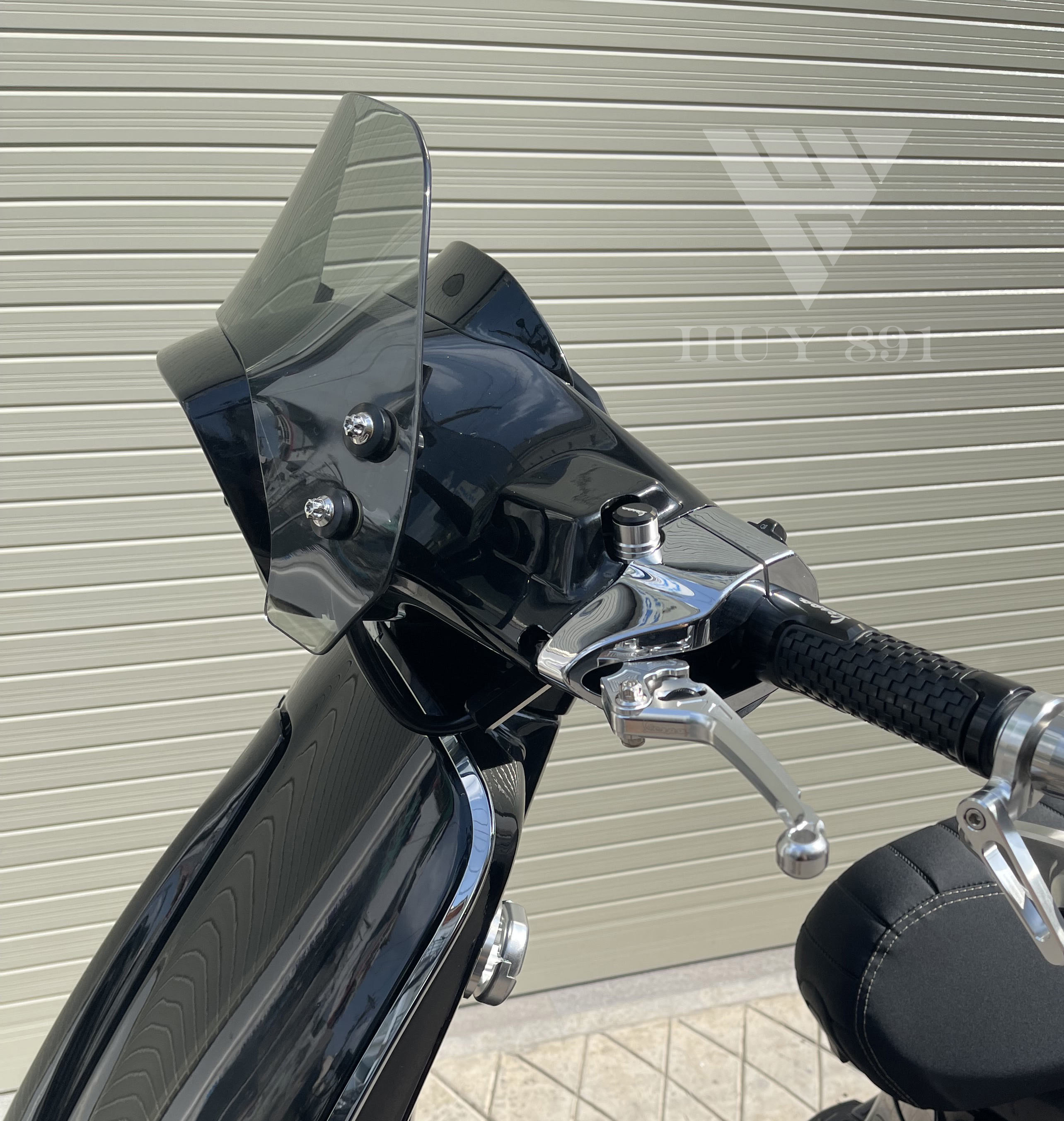 Kính chắn gió thấp dành cho Vespa Sprint, Notte