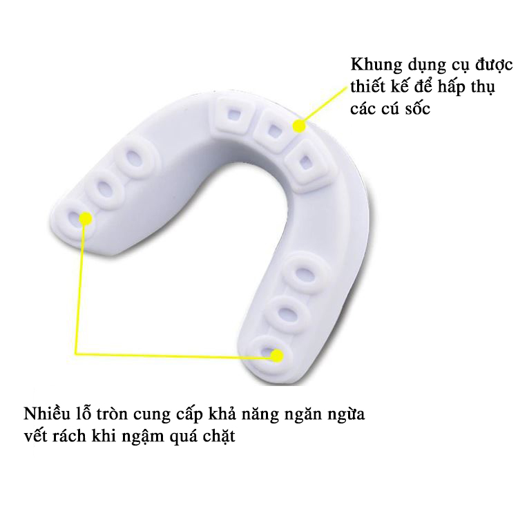 [HCM]Bảo vệ răng chơi boxing thể thao mềm dẽo #BVR2