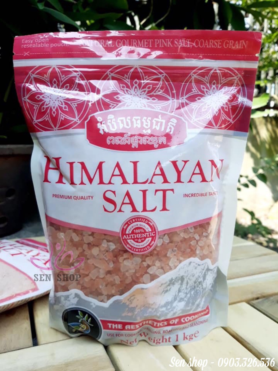 MUỐI HỒNG HIMALAYA RURAL SUPPORT - GÓI 1KG