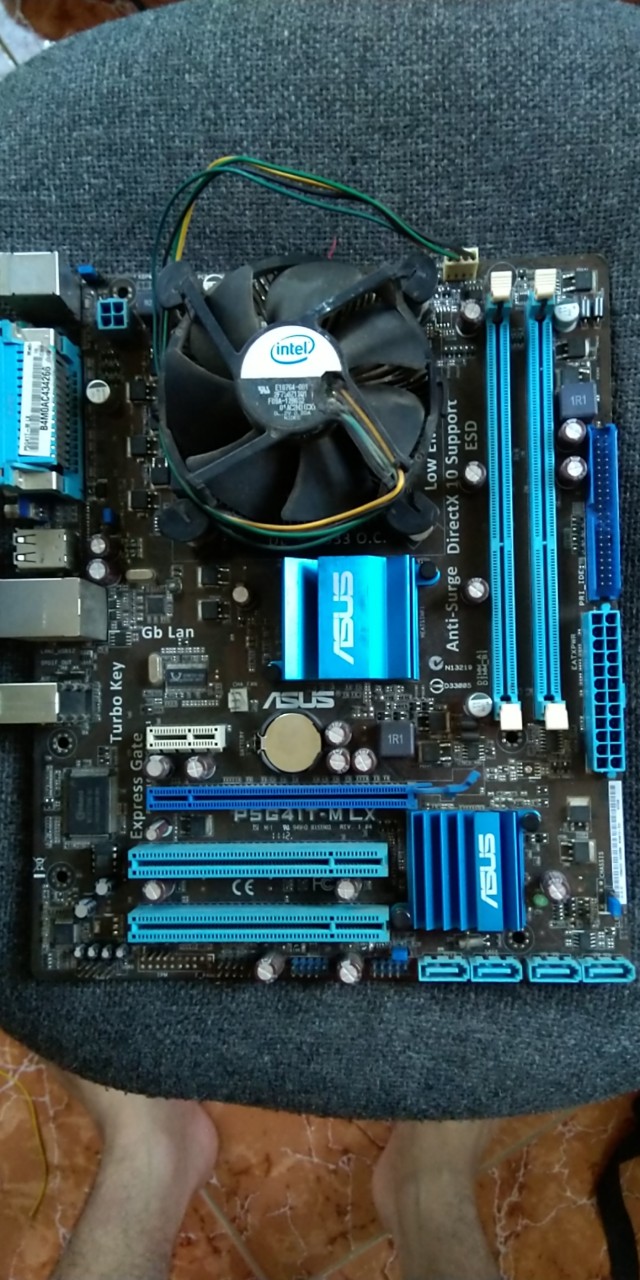 Combo main g41 các loại + chip core2duo e7400, e8400