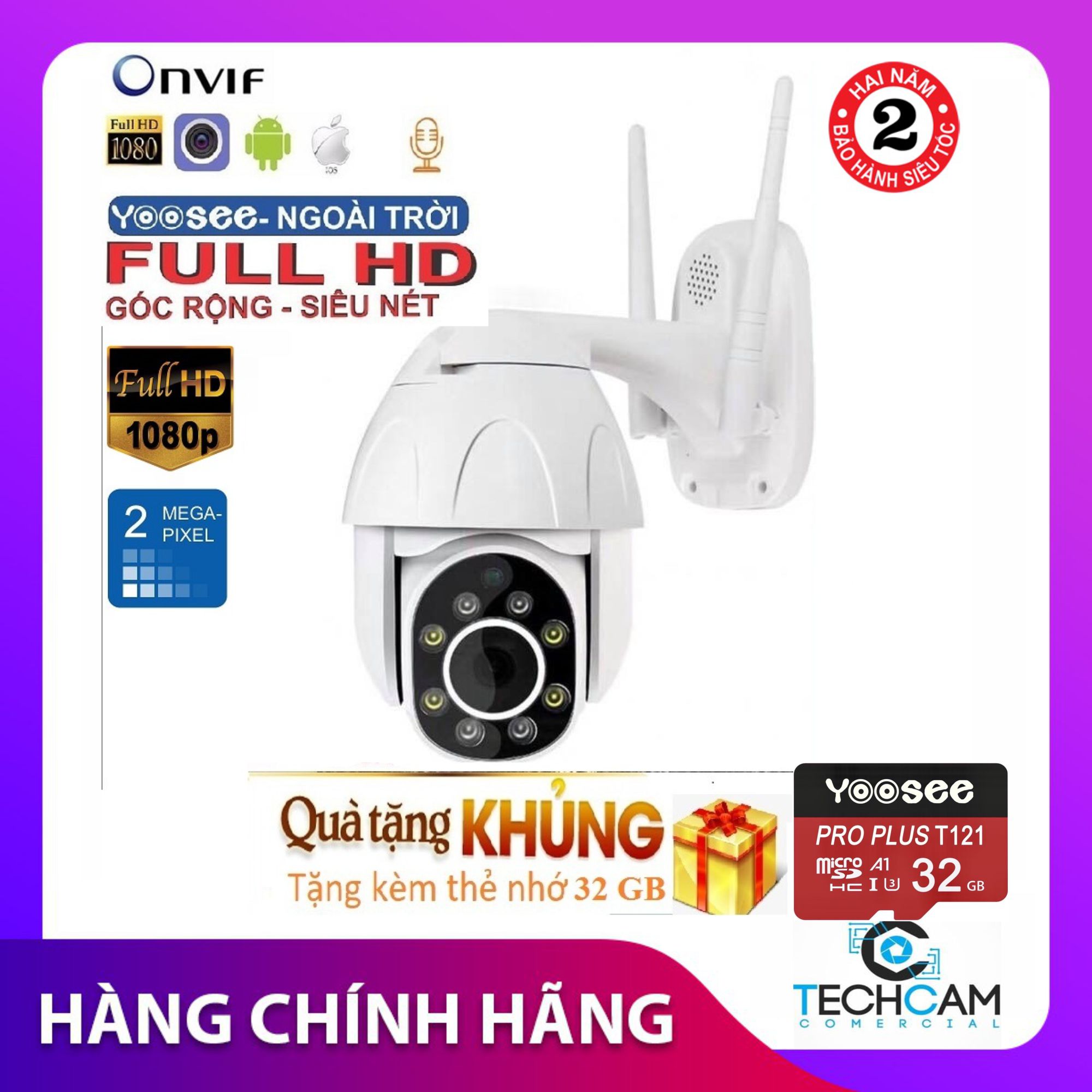 >> BÁO GIÁ (BẢO HÀNH 24 THÁNG, SALE 50%)CAMERA WIFI YOOSEE 2.0MP FULLHD 1920 X 1080,CAMERA WIFI KHÔNG DÂY HỖ TRỢ GHI ÂM, | Shopee Lazada Sendo Tiki mới nhất 92 (Tặng thẻ nhớ Chuẩn CTY 32GB)Camera Ngoài Trời-Trong nhà YooSee PTZ độ phân giải 2.0Mpx FullHD 1920 X 1080P,Camera WIFI KHÔNG DÂY XEM ĐÊM CÓ MÀU , xoay 360 độ, đàm thoại 2 chiều, chống nước, lưu trữ video