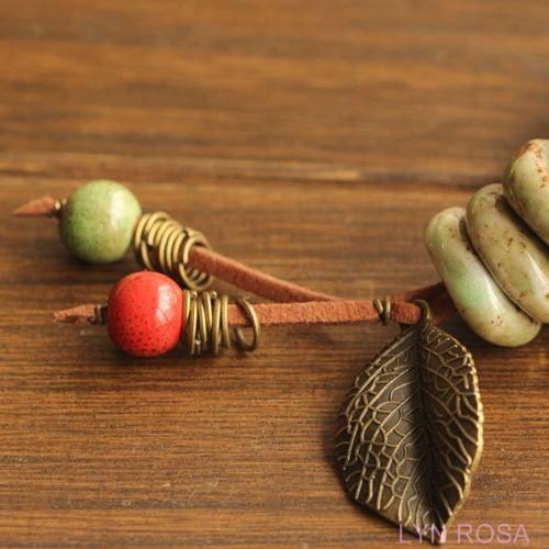 Vòng Cổ Nữ Bốn Vòng Đá Thơ Ngây VCNU-3