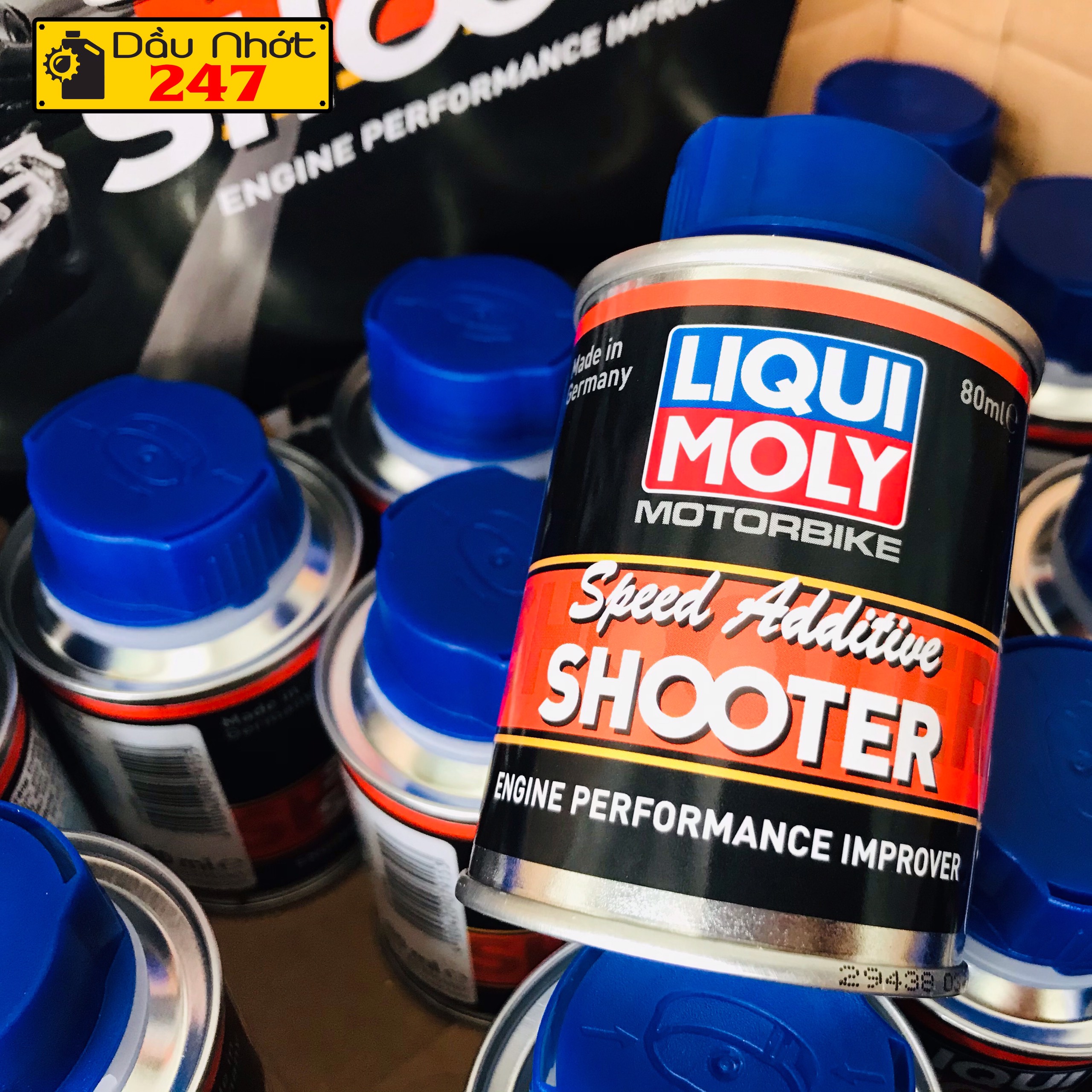 Phụ gia tăng tốc Liqui Moly Speed Additive Shooter 80ml