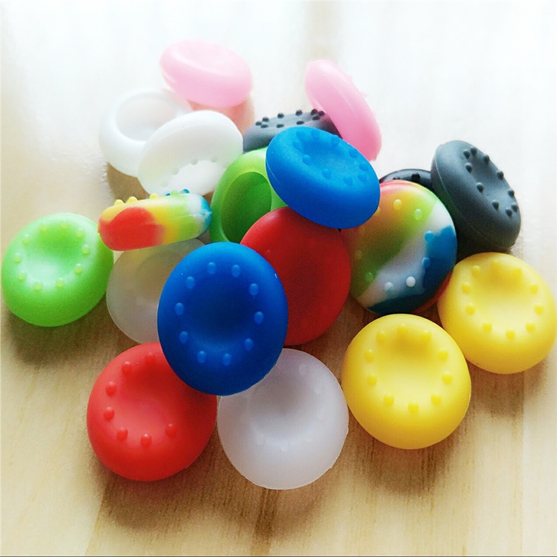 【YF】 12pcs/lot Silicone Stick Caps Case For 4/PS4/PS3/PS5/Xbox360/Xbox One/Switch Gamepad Controller Accessories