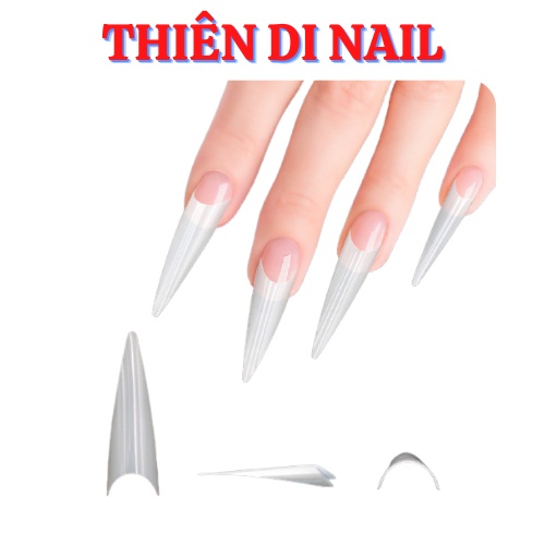 Móng nối nhọn, móng tip nhọn dài MOON NAIL