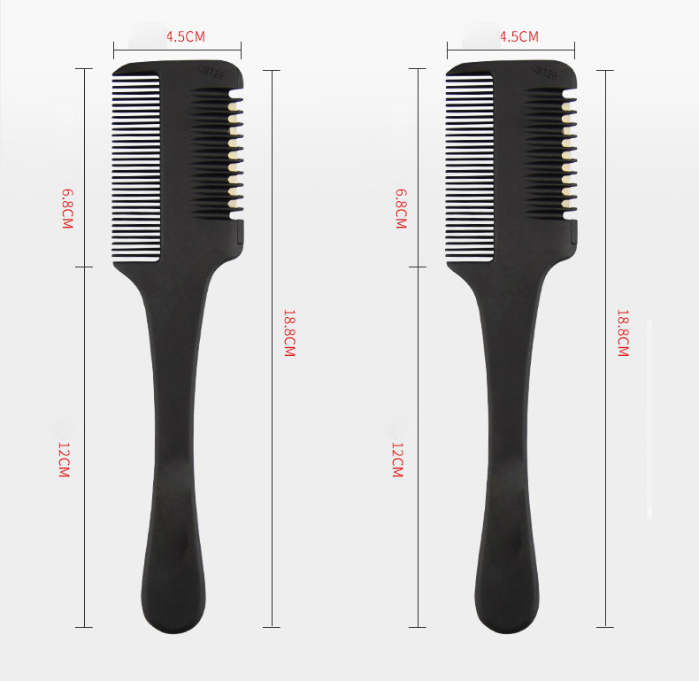 Combo hair trimmer + convenient hairpin