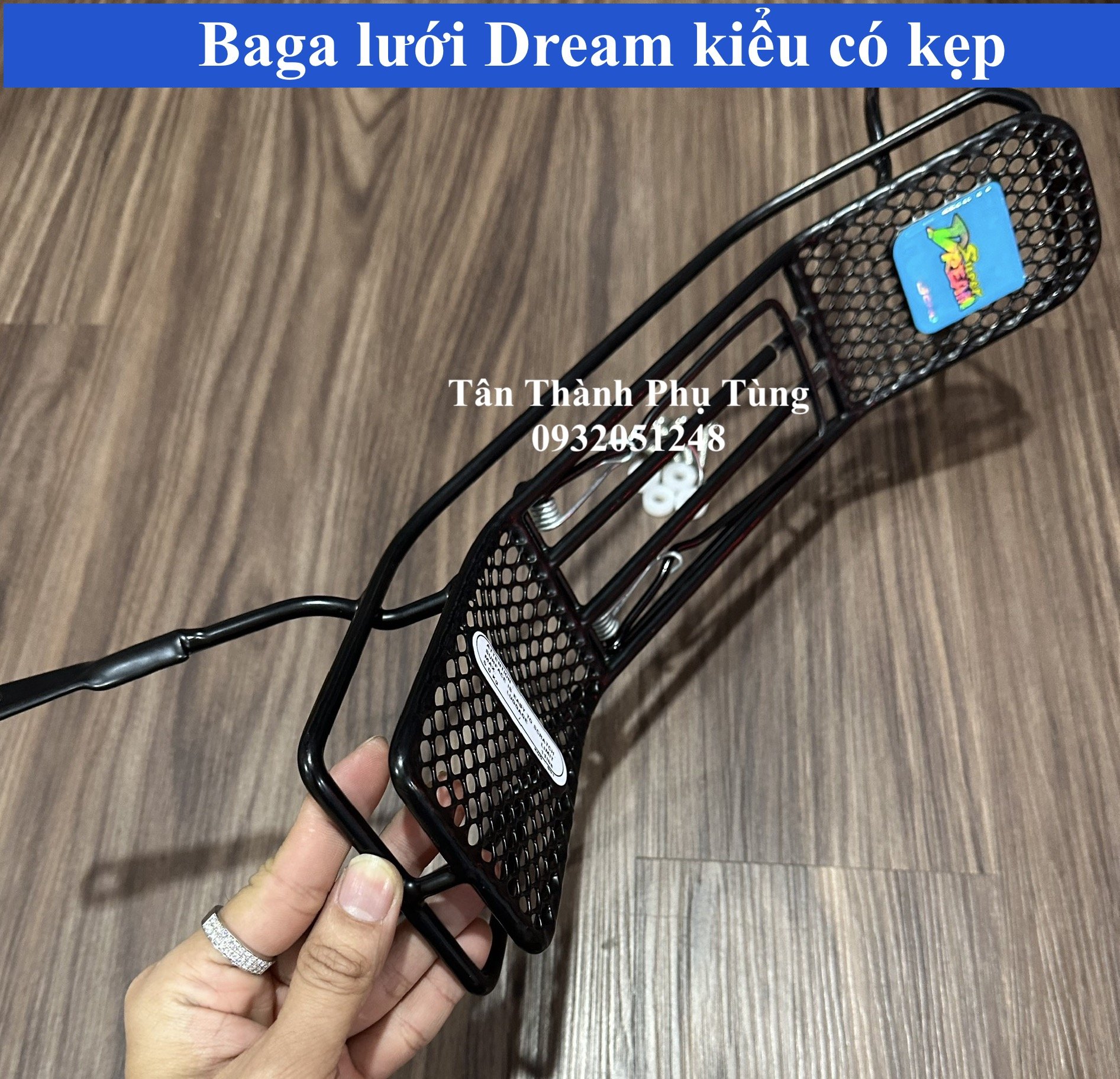 Baga lưới Dream Thái kiểu có kẹp kèm ốc