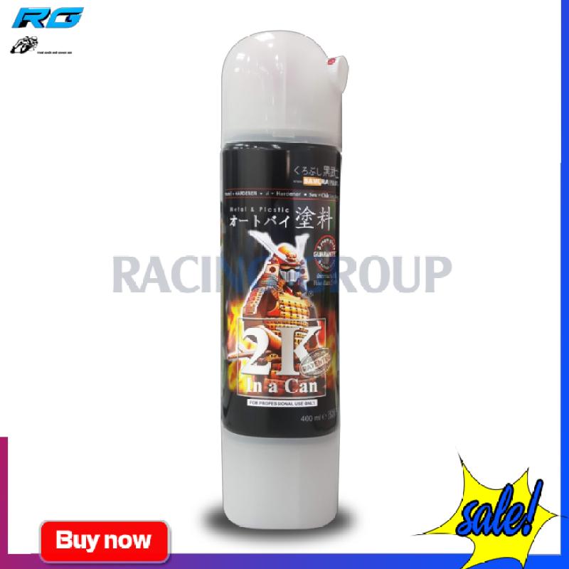 Sơn Xịt Xe Máy Chính Hãng Samurai 2K01 - Sơn Xịt Phủ Bóng Bám Dính Tốt Màu Bền Đẹp