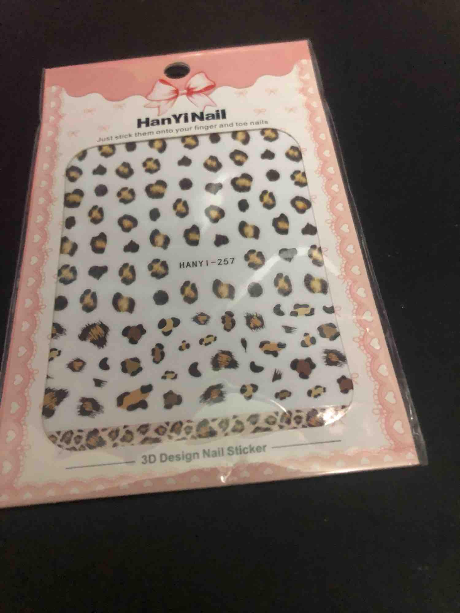 Sticker dán móng mẫu báo