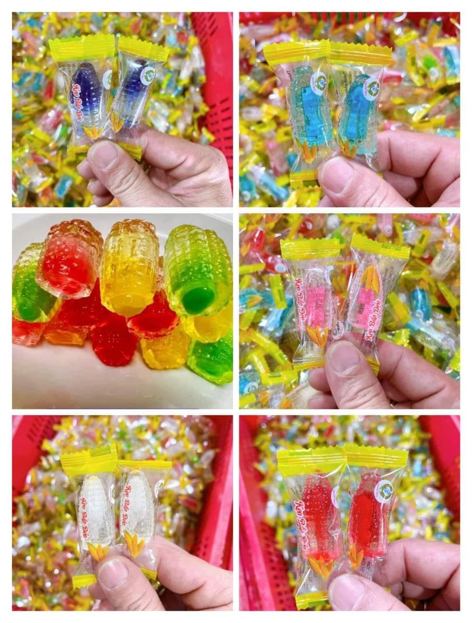 Kẹo dẻo Bắp TRONG CÓ NHÂN TAN CHẢY 500g