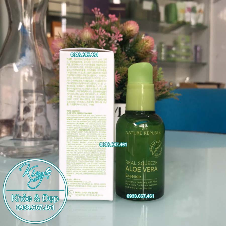 [HCM]Nature Republic Real Squeeze Aloe Vera Essence