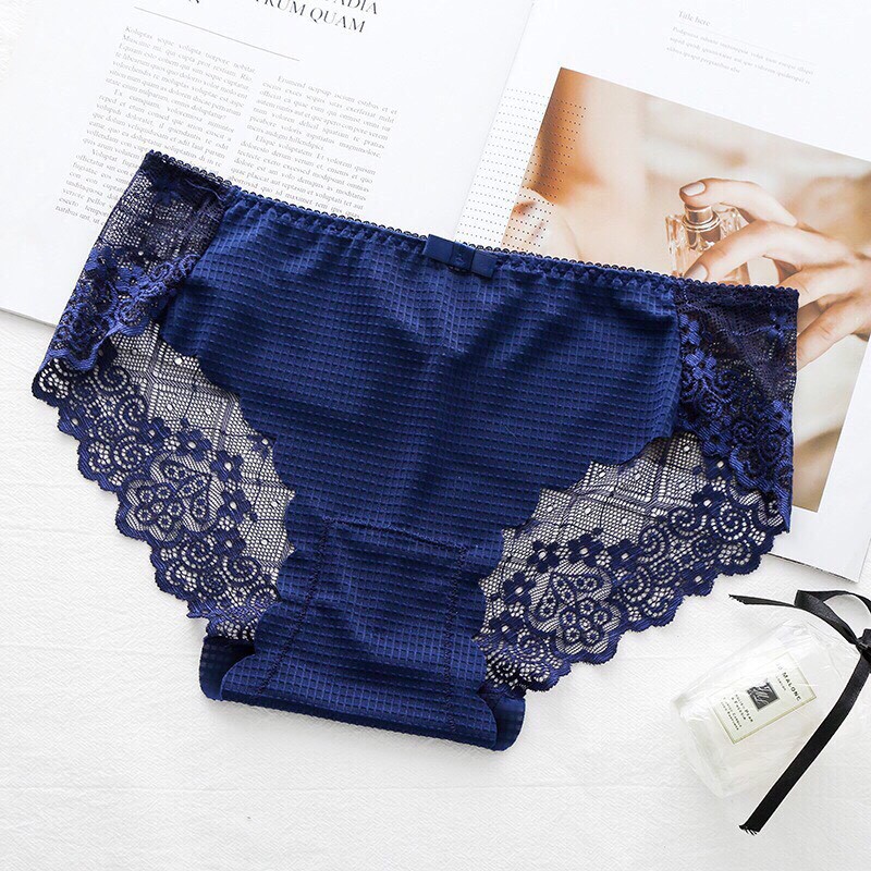 Quần Lót Nữ Đúc Su Phối Ren Kiểu Mới 2212 - LUV BIKINI