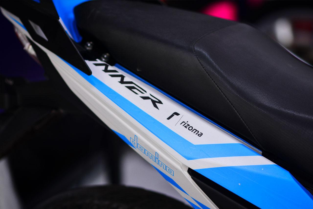 Tem trùm Xe Winner 150 Xanh Bạc