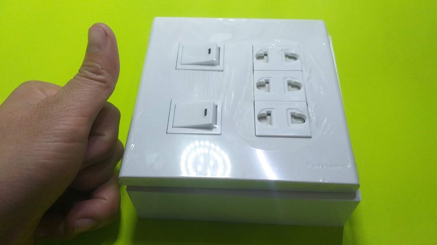 Bảng điện Pana  đã lắp sẵn