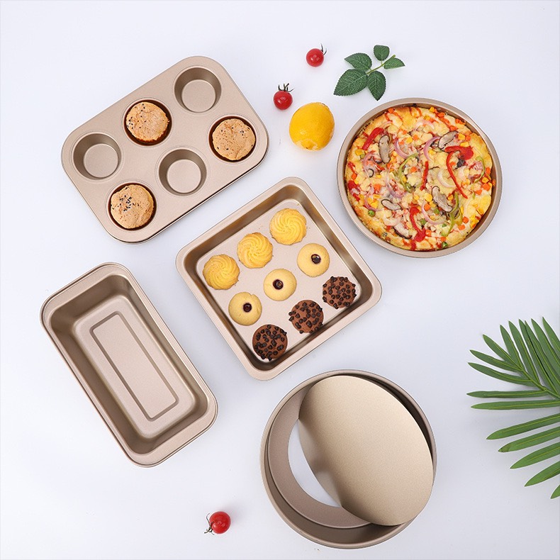 Combo Bộ 5 Khuôn Làm Bánh Chống Dính