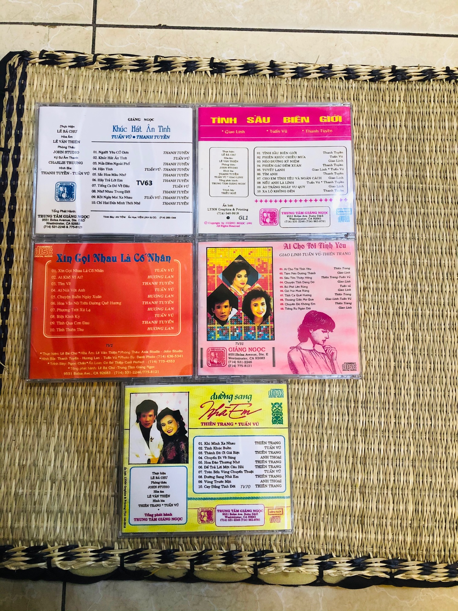 5 CD Tuấn vũ