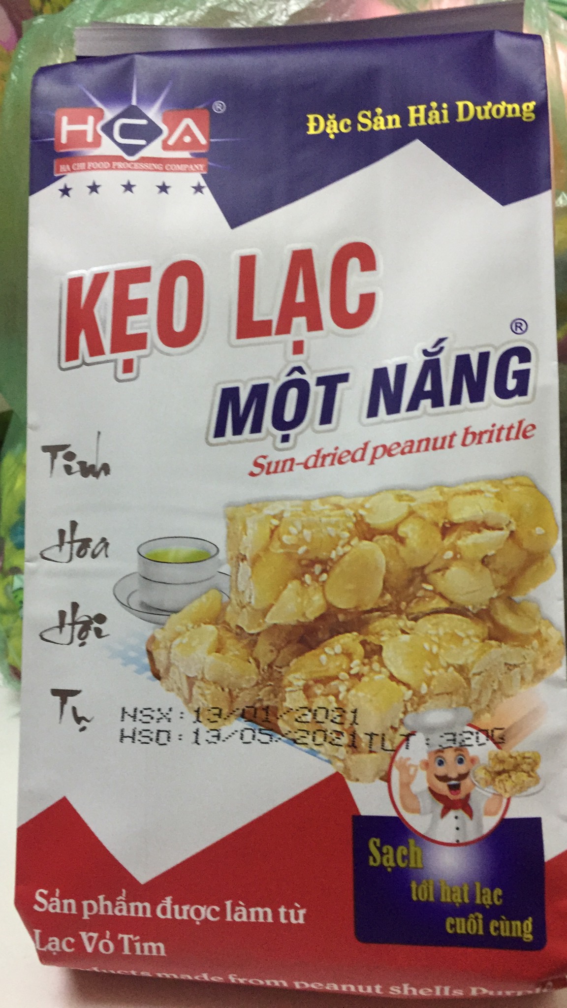 Kẹo lạc một nắng