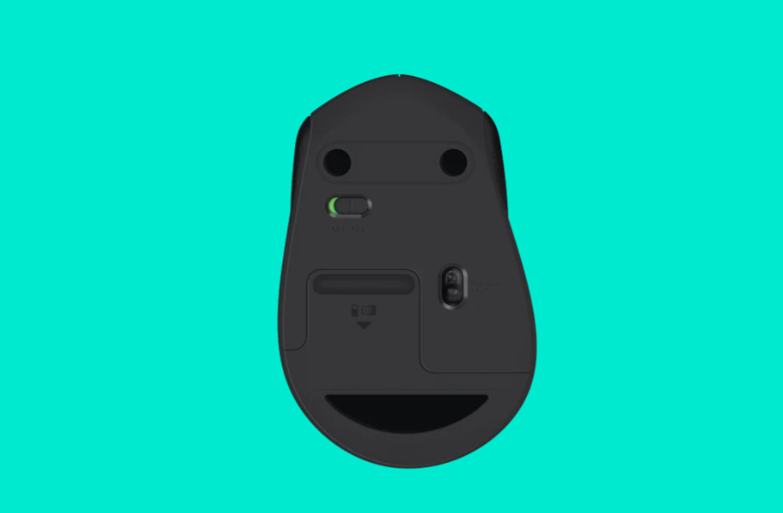 Chuột không dây Logitech M331 (Đen) Chính Hãng