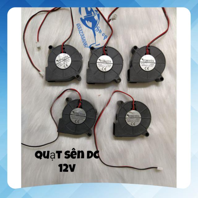 Quạt sên dc 12v