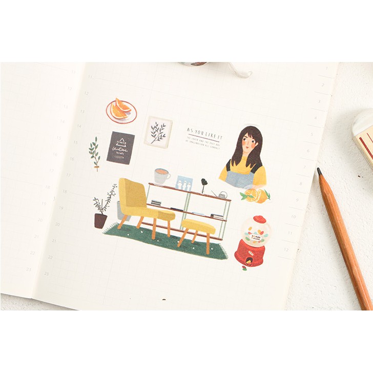 Sticker Stick me Cuộc sống