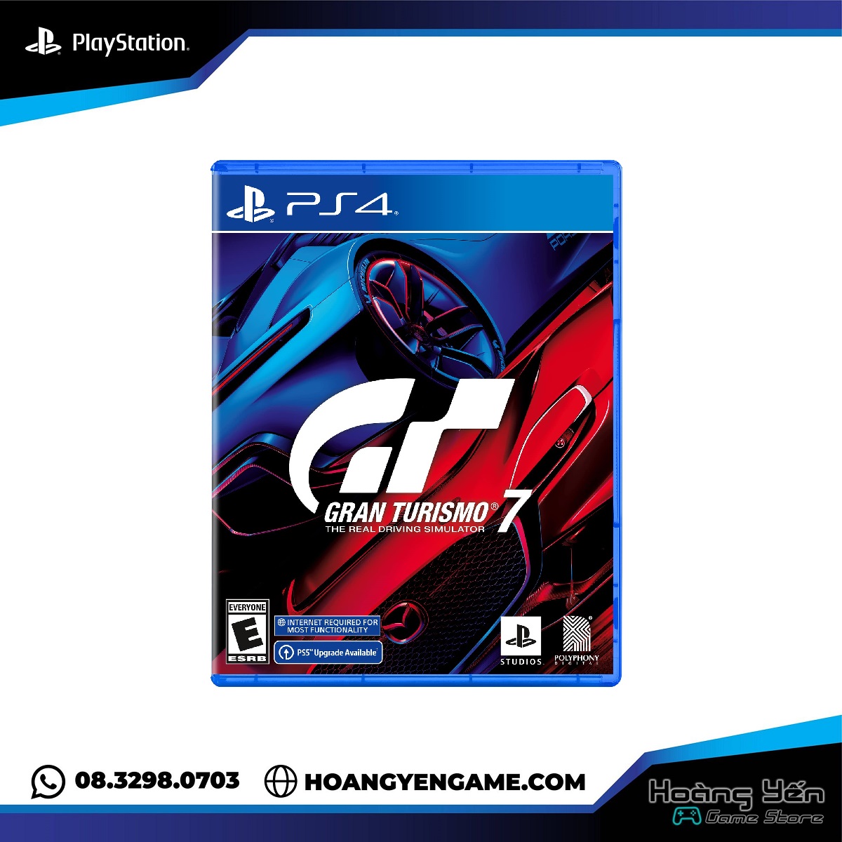 Đĩa game ps4 gran turismo 7